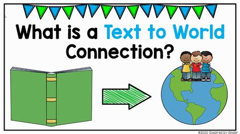 Making Text to World Connections (Kindergarten and First Grade) - YouTube