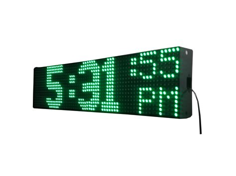 [C1] Large Digital Wall Clock, LED Display, 6-Digit (HH:MM:ss), Time Digits Height 6.3 inch (160 ...