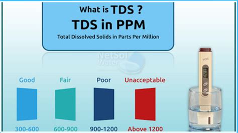 What should be the TDS of drinking water? Netsolwater.com