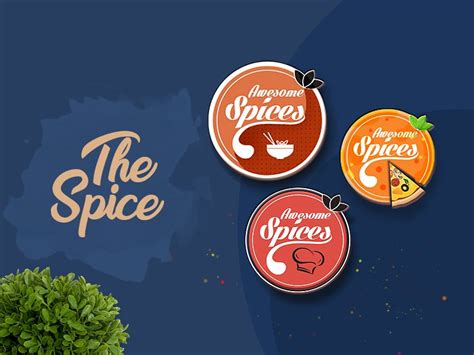 The Spice Logo | Spice logo, Food logo design inspiration, Food logo design