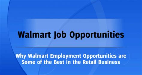 Walmart Jobs Opportunities - Security Guards Companies