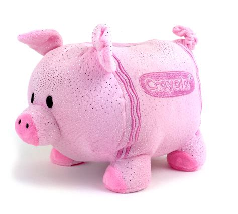 Plush Pink Piggy Bank | Crayola.com | Crayola