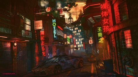 Anime Cyber City 4k Wallpapers - Wallpaper Cave