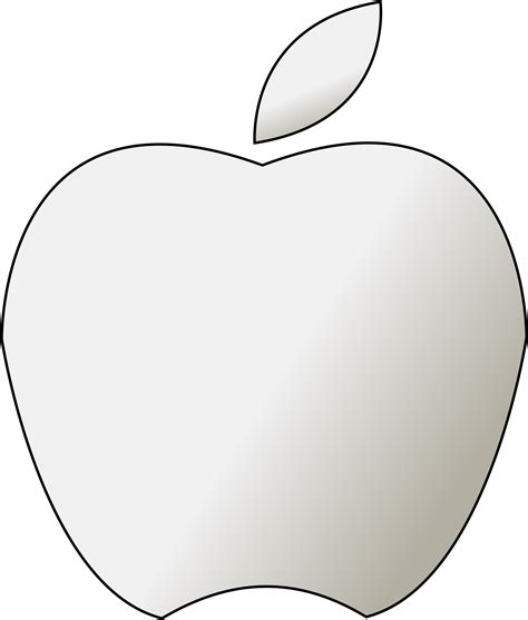 Apple Logo Silver Png | Free PNG Image