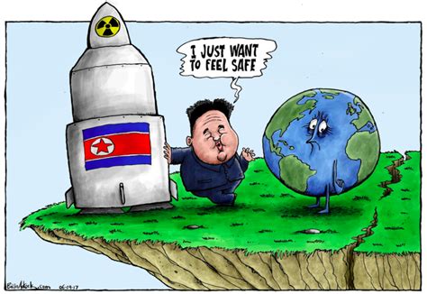 North Korea in Political Cartoons