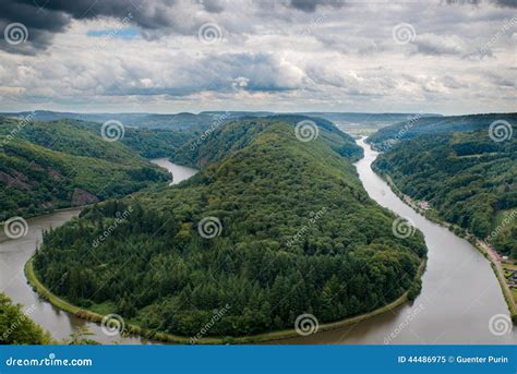 Saar stock image. Image of horsebend, loop, saar, nature - 44486975