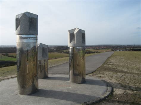 Sculptures in Weetslade Country Park © Norman MacKillop :: Geograph ...
