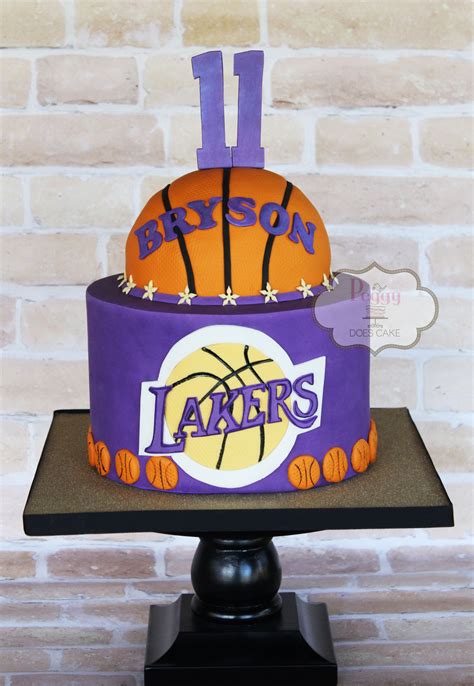 Lakers Cake! | Basketball birthday cake, Basketball cake, Basketball ...