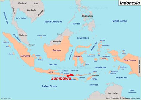 Sumbawa Map | Indonesia | Detailed Maps of Sumbawa Island