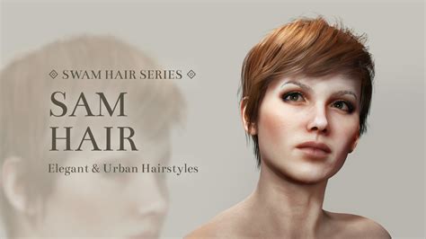 Sam Hair - Character Creator/Hair - Reallusion Content Store