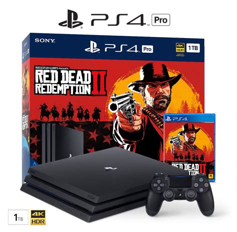 Sony PS4 PRO 1TB - Red Dead Redemption 2 Bundle - Comprar Magazine