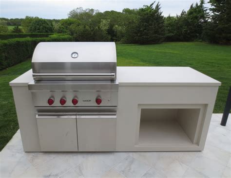 Outdoor kitchen Wolf Grill unit | Trueform Decor