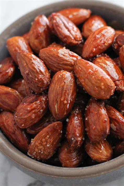 Honey Roasted Almonds {Oven or Air Fryer} - Cook it Real Good