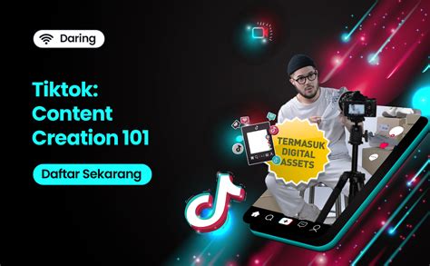 Tiktok: Content Creation 101 (Daring) - Rumah Siap Kerja