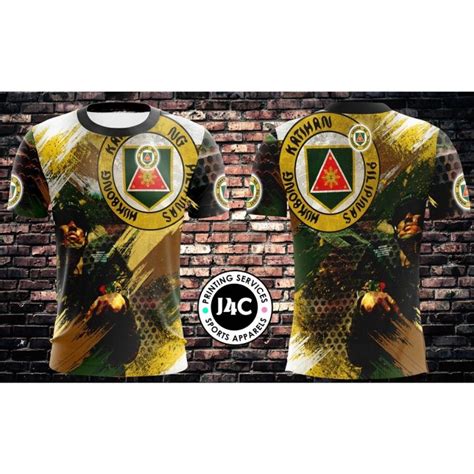 HUKBONG KATIHAN NG PILIPINAS ARMY FULL SUBLIMATION SHIRT B | Lazada PH