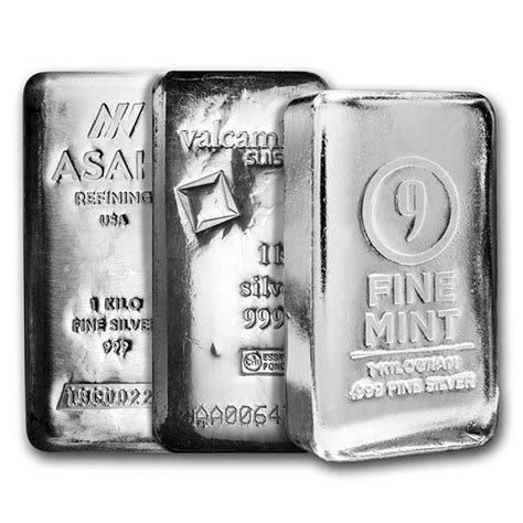 1 kilo Silver Bar - Random Varieties - NPMEX