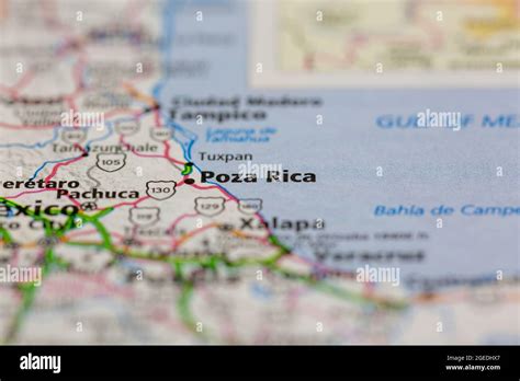 Map of poza rica hi-res stock photography and images - Alamy