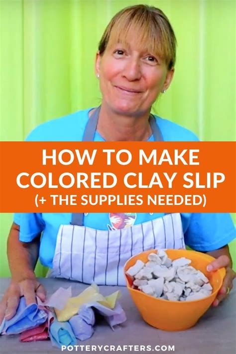 How To Make Colored Clay Slip (+ The Supplies Needed) | Pottery lessons, Pottery videos, Pottery ...