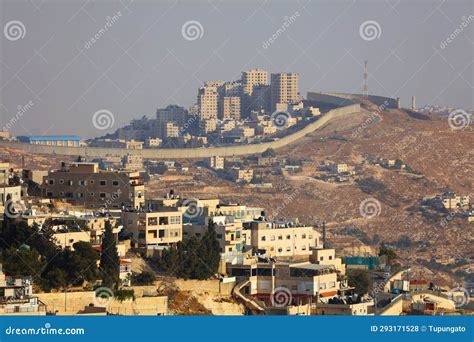 West Bank Barrier in Jerusalem Stock Photo - Image of building, israeli: 293171528