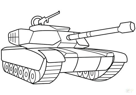 Tank Coloring Pages - Free Printable Coloring Pages for Kids