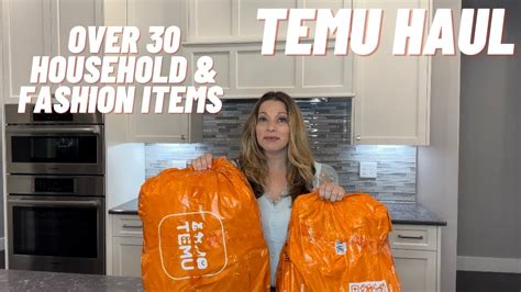 TEMU HAUL | OVER 30 HOUSEHOLD AND FASHION ITEMS | IS TEMU LEGIT? | TEMU ...