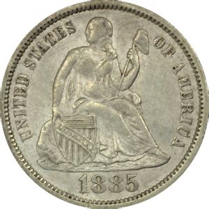 Seated Liberty Dime 1891 to 1937 | Silver Value