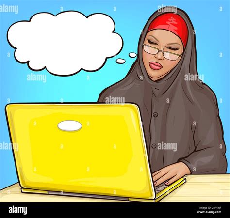 Browsing muslim Stock Vector Images - Alamy