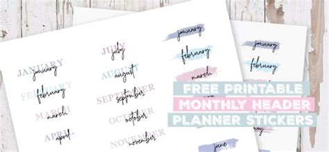 Free Printable Bible Planner Stickers - World of Printables