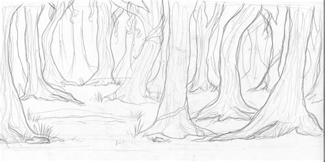 Forest Background Drawing at GetDrawings | Free download