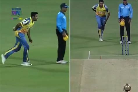 TNPL 2019: R Ashwin attempts unique bowling action during match ...