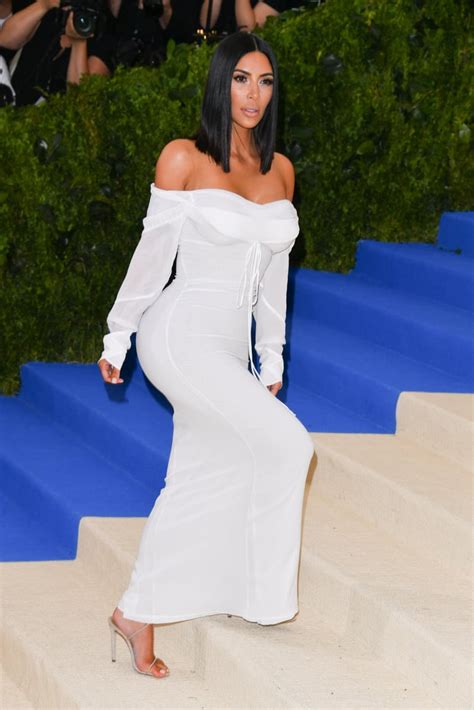 Kim Kardashian at the Met Gala in 2017 | Kim Kardashian's Most Iconic Outfits From the Past ...