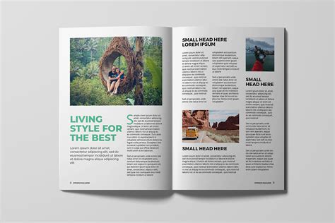 Travel Magazine Template on Behance