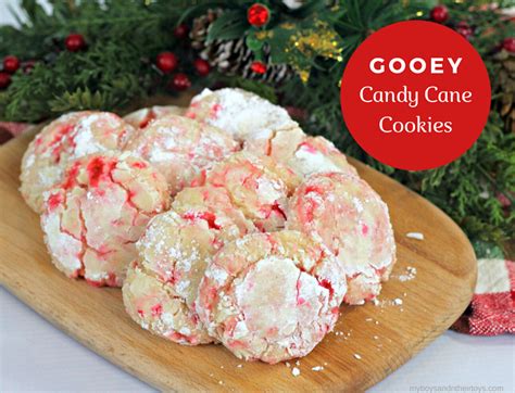 Gooey Candy Cane Cookies Recipe - J & L Print Designs