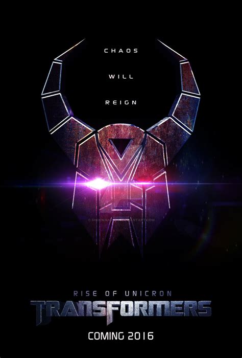 Transformers: Rise of Unicron (One Sheet Poster) by Shockwaved81 on ...