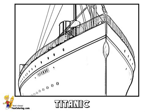 Titanic Sinking Coloring Pages - Coloring Pages