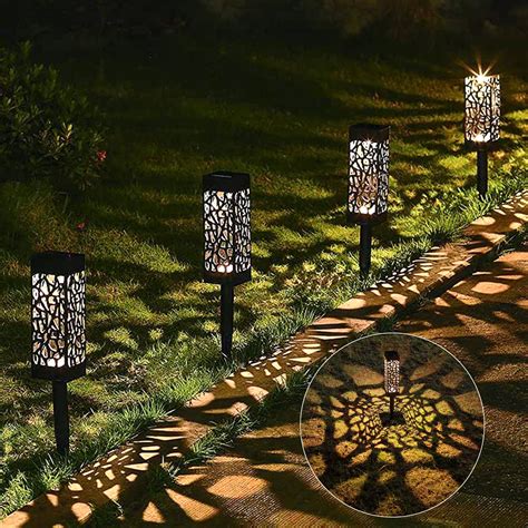 MAGGIFT Solar Pathway Lights 12 Pack, LED Garden Lights, Solar Path Lights Outdoor, for sale ...