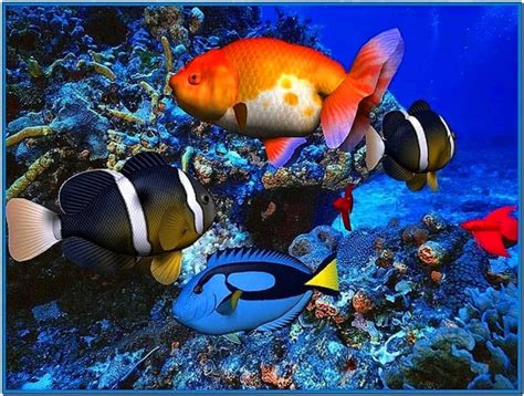 3d aquarium screensaver freeware - Download free
