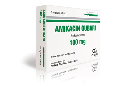 Amikacin 500 mg Ampoules - Oubari Pharma