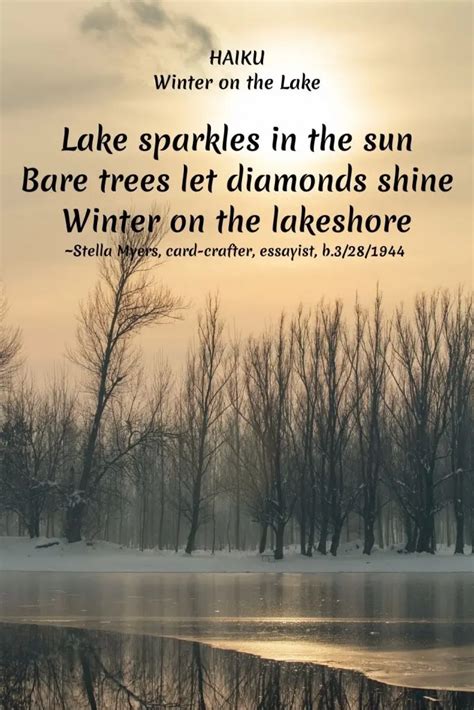 Winter Haiku Poetry to Warm the Imagination - iCreateDaily