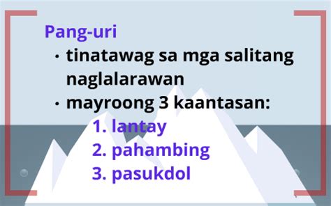 Kaantasan ng Pang-uri by jehanne eco on Prezi