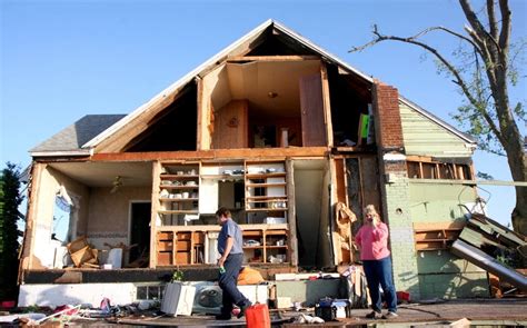 Tornado House Damage