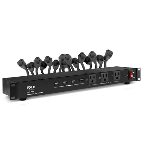 Pyle PCO865 - Power Supply Surge Protector - Rack Mount Power ...