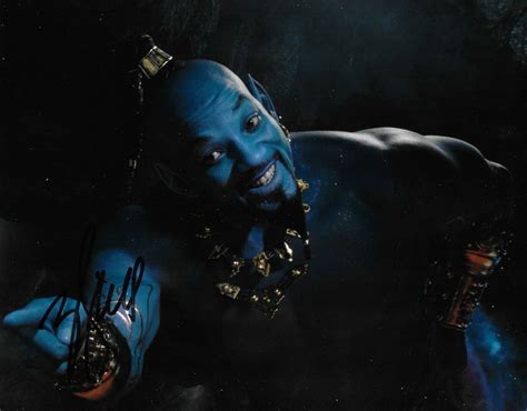 Will Smith Signed Aladdin 10x8 Photo AFTAL - Walmart.com