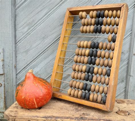 Large Abacus Wooden Abacus Frame Russian Abacus Retro Wall - Etsy