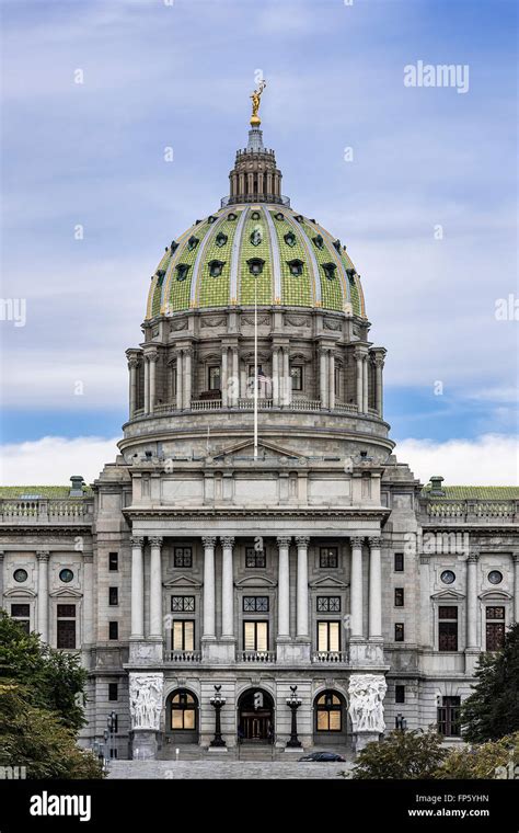 Pennsylvania State capitol building, Harrisburg, Pennsylvania, USA ...