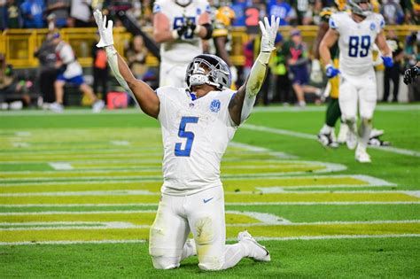 David Montgomery, Lions run past Packers on 'Thursday Night'