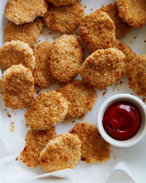 Easy Chicken Nuggets | Recipe | Chicken nugget recipes, Food, Food processor recipes