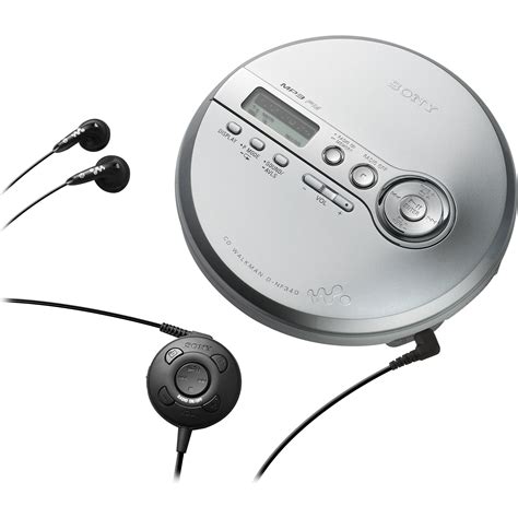 Sony D-NF340 CD Walkman MP3 w/FM Tuner DNF340 B&H Photo Video