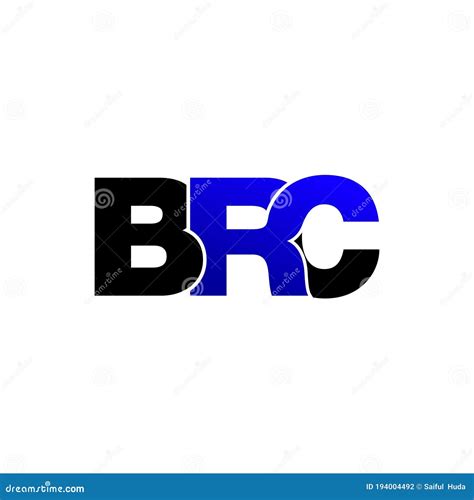 Letter BRC Simple Monogram Logo Icon Design. Stock Vector - Illustration of creative, company ...