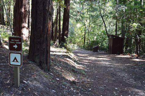 Butano State Park Ben Ries Campground Pescadero California Ca